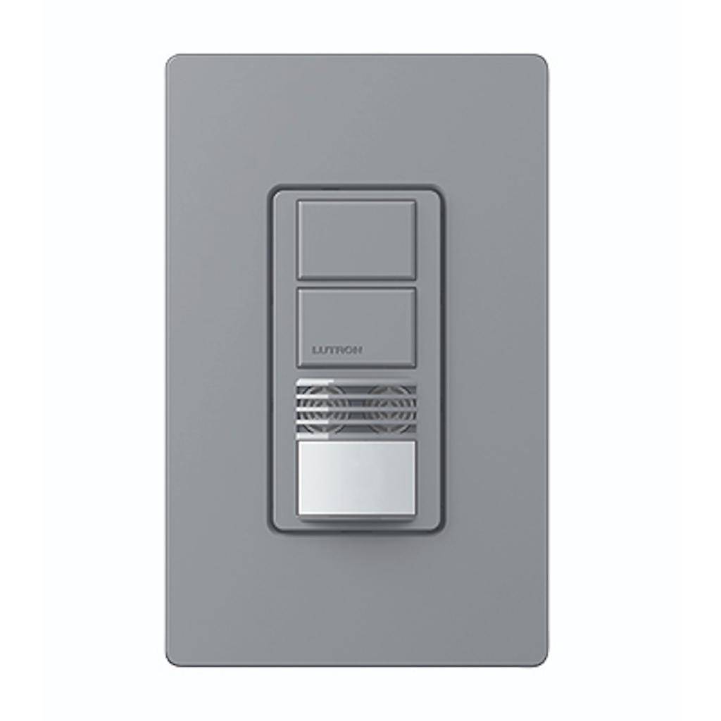 120/277 volt Gray In-Wall Switch Occupancy and Vacancy Sensor 1