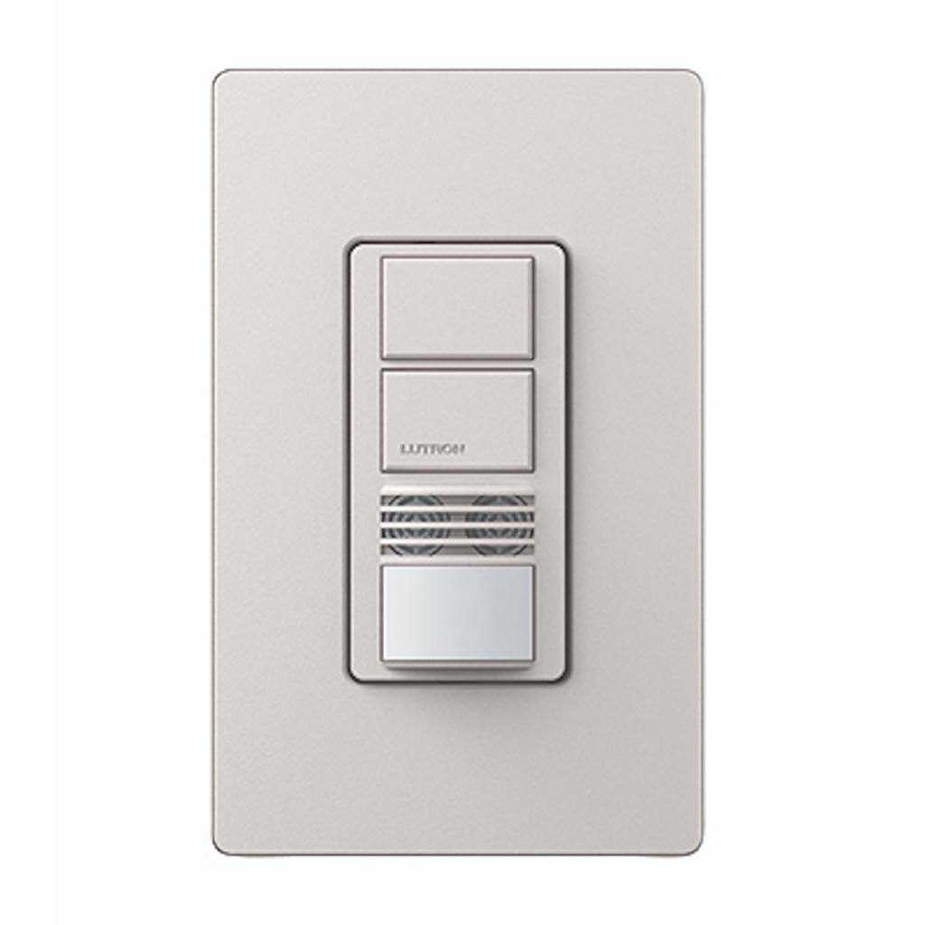 120/277 volt Taupe In-Wall Switch Occupancy and Vacancy Sensor 1