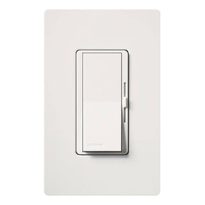 120 volt White Toggler Single Pole / 3-Way LED / Incandescent Wall Dimmer Switch 1