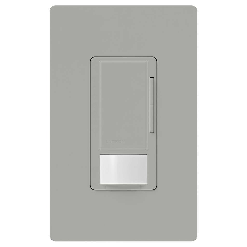 120/277 volt Gray Wall Switch Occupancy and Vacancy Sensor/Dimmer 1