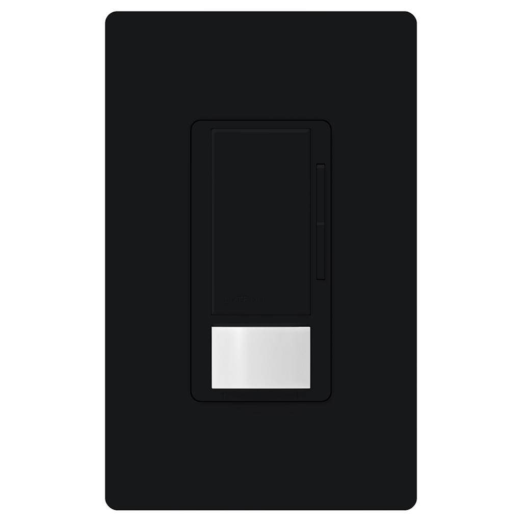 120/277 volt Black Wall Switch Vacancy Sensor/Dimmer 1