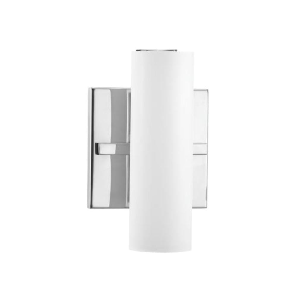 1 Light 10 watt 120 volt 3000K Polished Chrome LED Wall Sconce 1