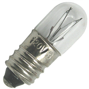 3 watt 120 volt T4 Miniature Screw Base #SR120V 1
