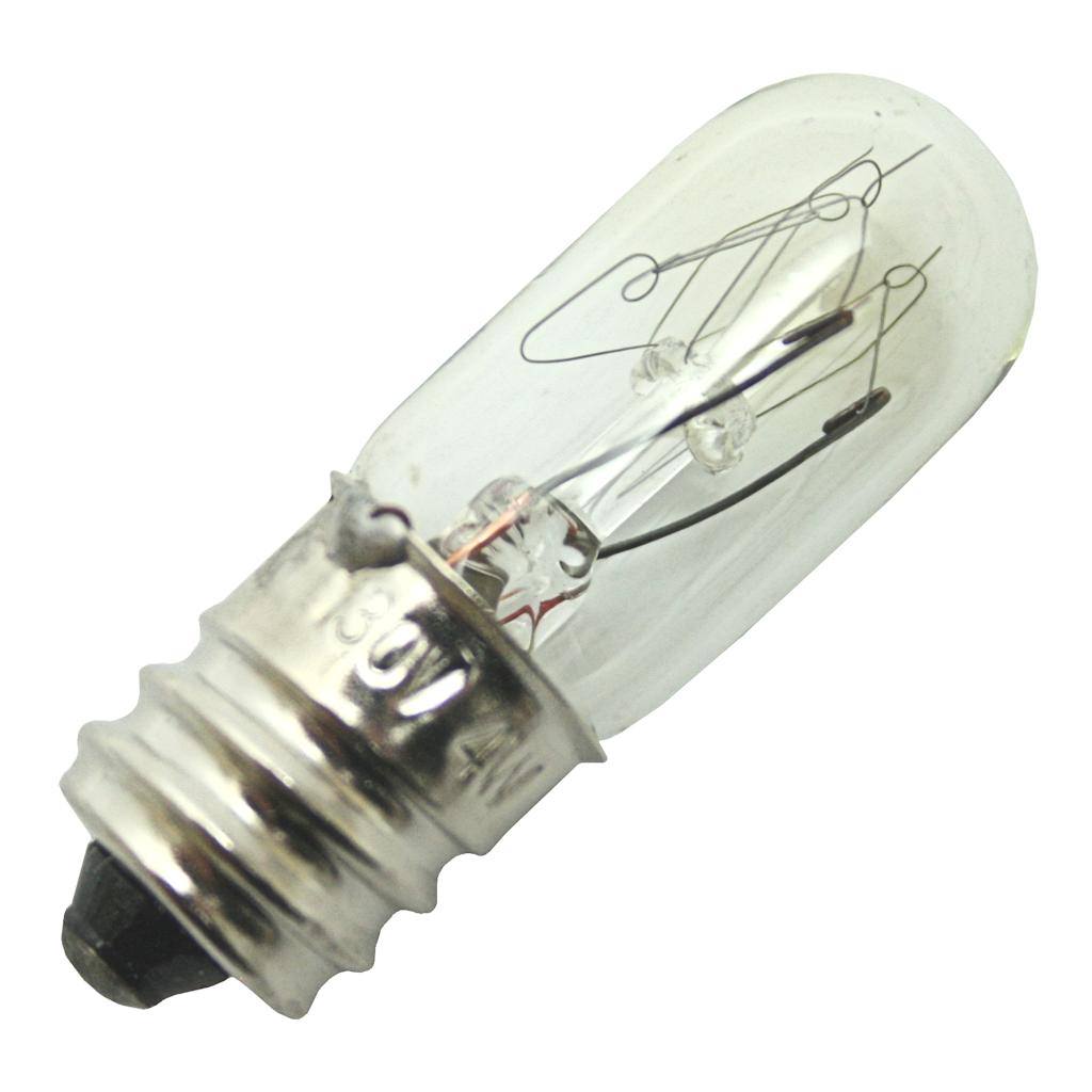4 watt 130 volt T4 Candelabra Screw Base #SR130V-C 1
