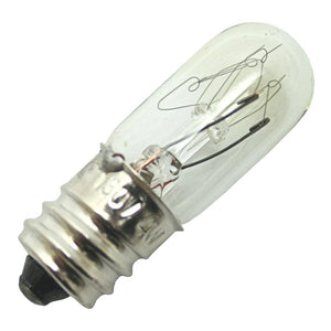 4 watt 130 volt T4 Candelabra Screw Base #SR130V-C 1