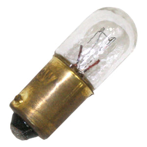 2/3 watt 24 volt T3.25 Miniature Bayonet Base Clear #3456B 1