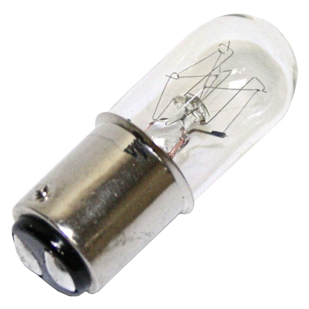7 watt 120 volt T6 Double Contact Bayonet Base #CC8-A-237 1