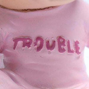 5.5" Pink Trouble Shirt Monkey 3