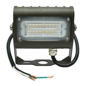 15 watt 100/277 volt 3000K Natural White Bronze LED Flood Light 1