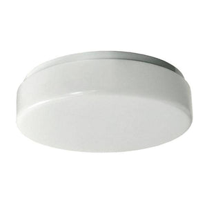 11" 12 watt 120 volt 4000K Cool White Flush Mount Round Drum LED Fixture 1
