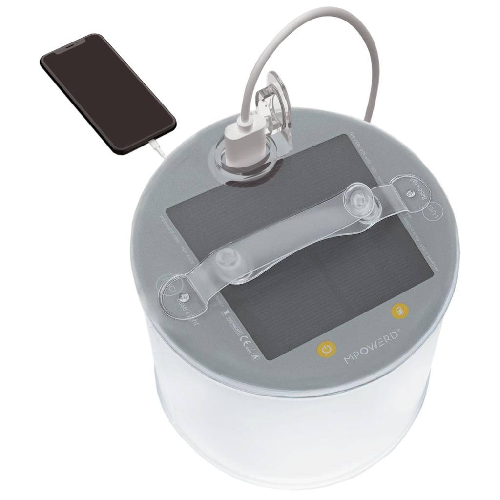 Waterproof Inflatable LED Solar Base Light 1