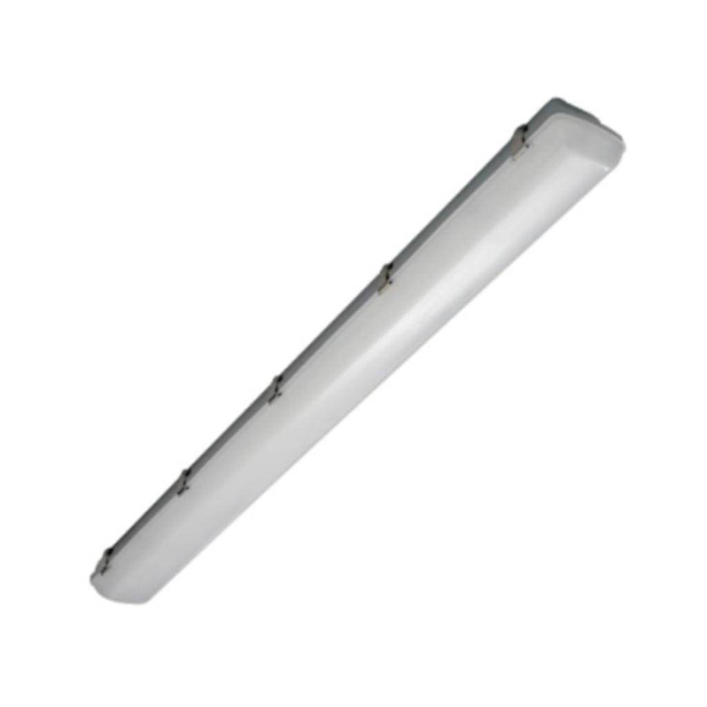 4' 23/35/48 watt 120/277 volt CCT Selectable Dimmable LED Vapor Tight Linear Fixture 1