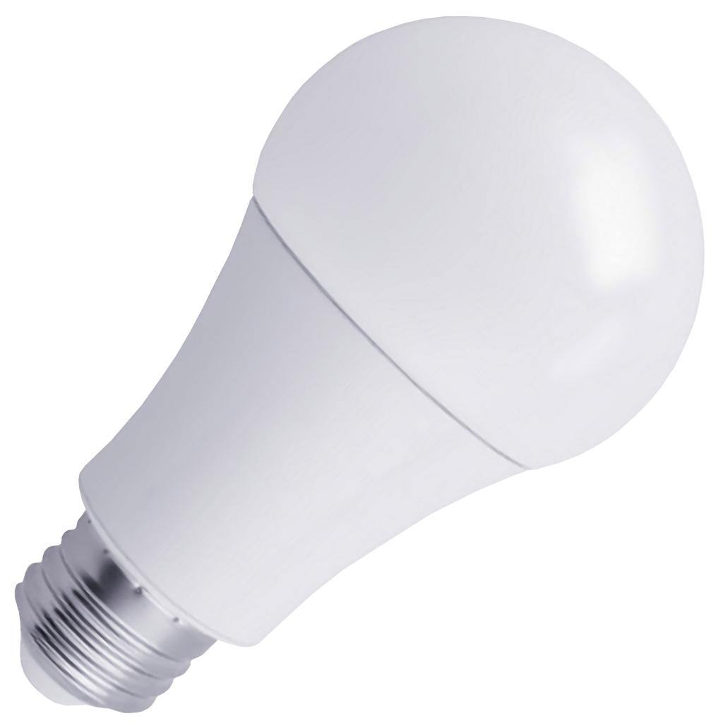 8 watt 120 volt A19 Medium Screw Base 2700K Warm White LED 1