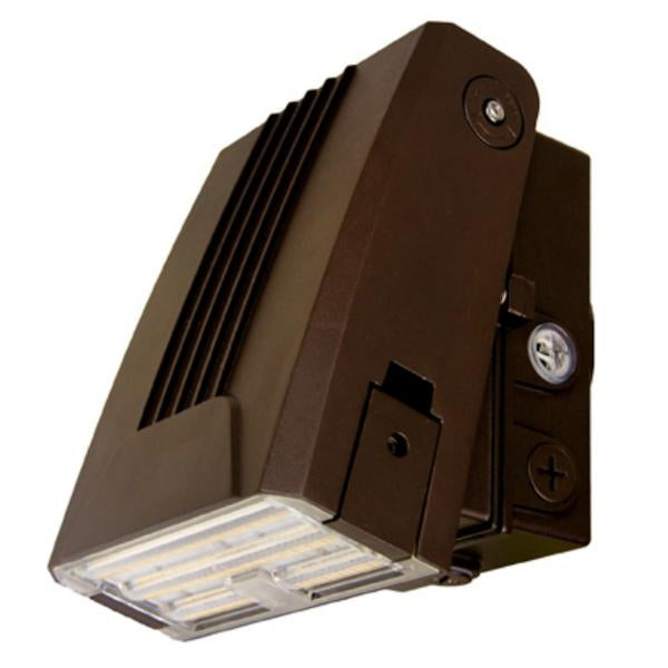 15/20/25 watt 120/277 volt CCT Selectable Dark Bronze Photocell LED  Wall Pack 1