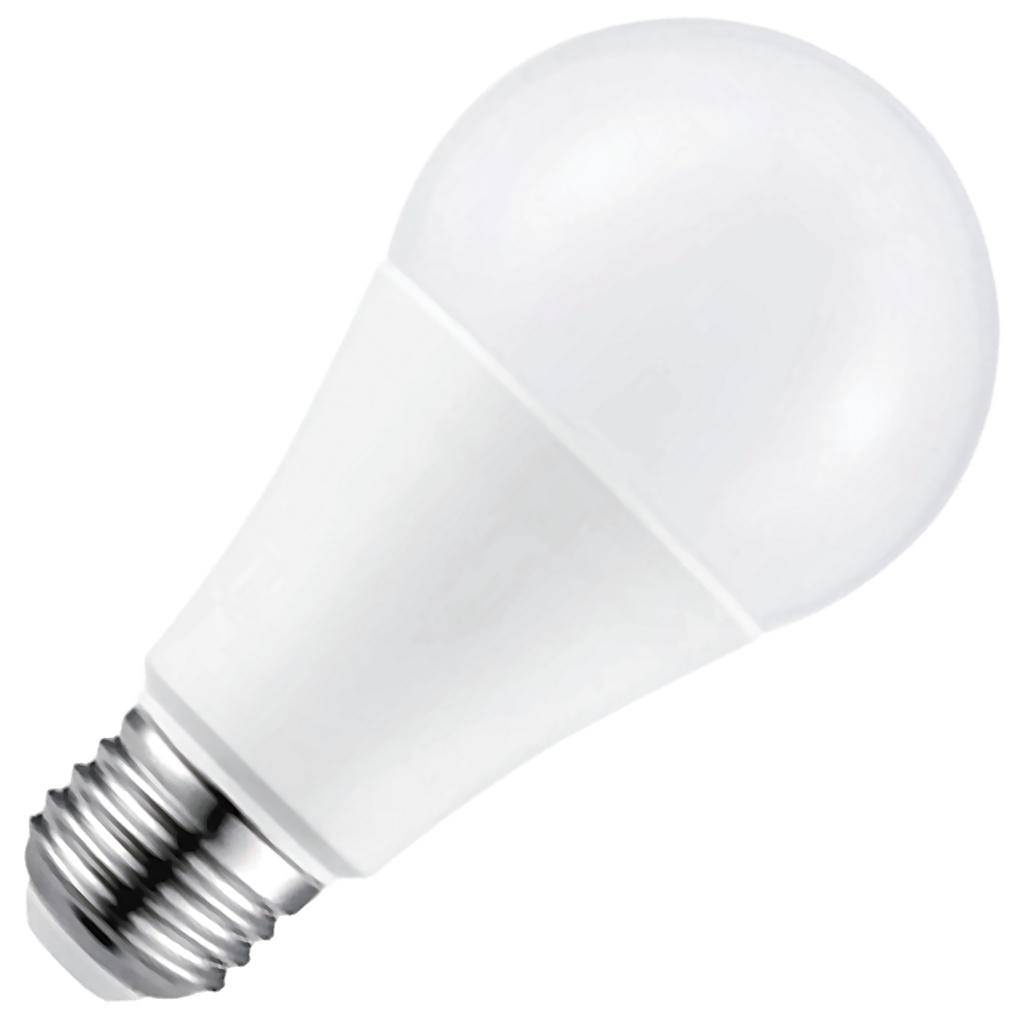 26 watt 120 volt A23 Medium Screw Base 3000K Natural White Frosted Dimmable LED 1