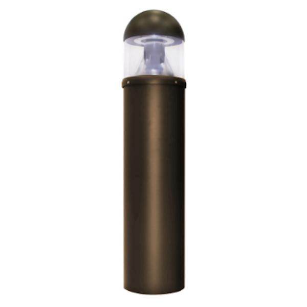 38 watt 120/277 volt 4000K Bronze LED Bollard 1