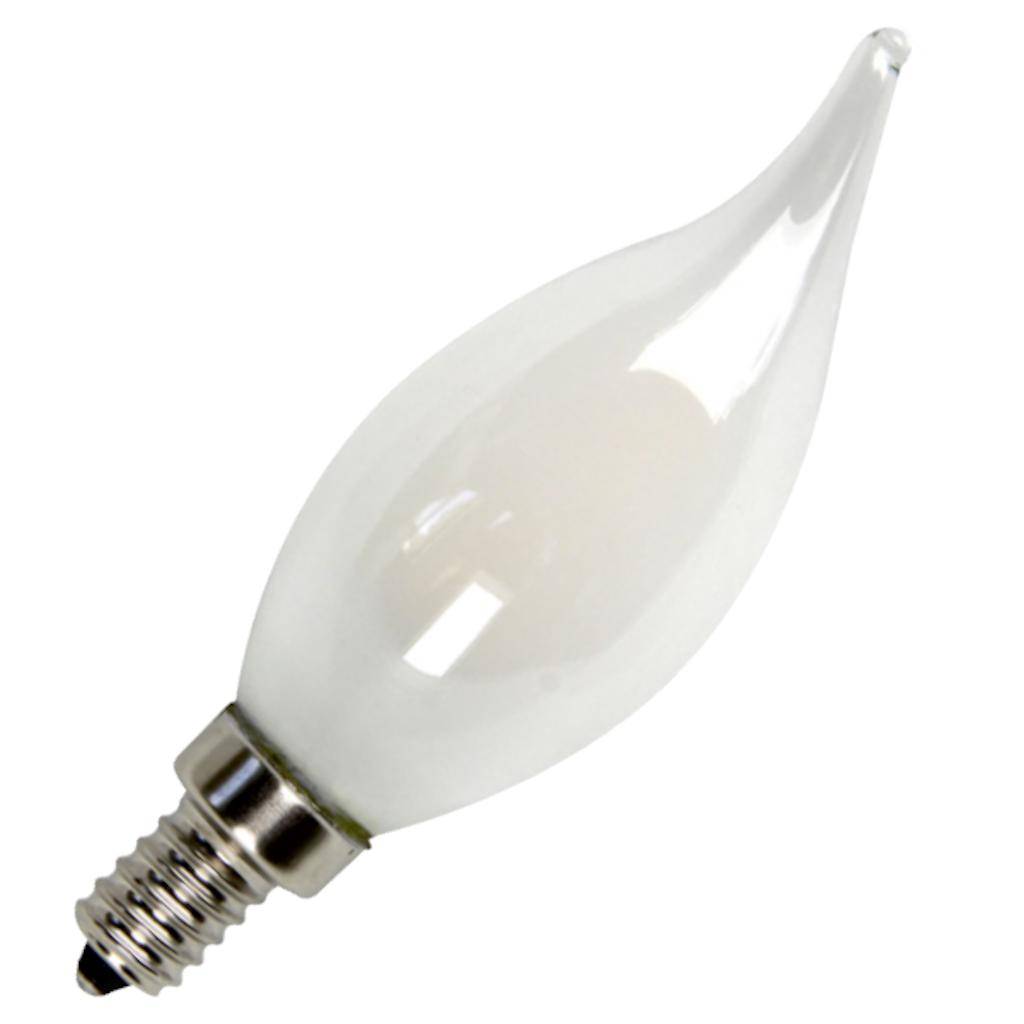 3.5 watt 120 volt B10 Candelabra Screw Base 2700K Warm White Dimmable LED 1