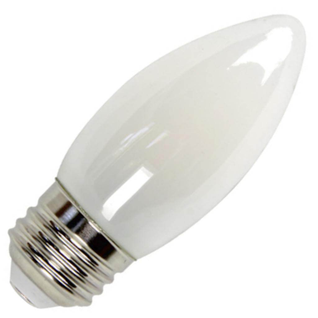 5  watt 120 volt B10 Medium Screw Base 2700K Warm White Dimmable LED 1
