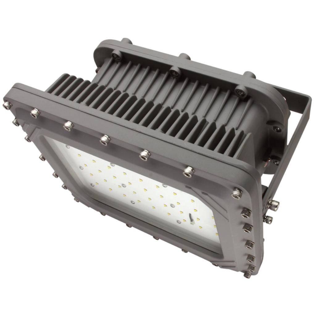 150 watt 120/277 volt 5000K Daylight Gray Harsh and Hazardous C1D2 LED Flood Light 1