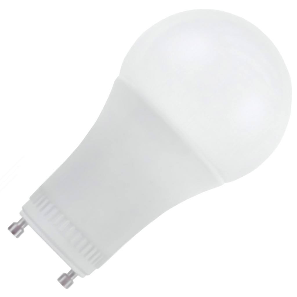 9 watt 120 volt A19 Twist and Lock Base 3000K Natural White Dimmable LED 1
