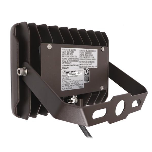 29 watt 120/277 volt 5000K Daylight Bronze LED Flood Light 3