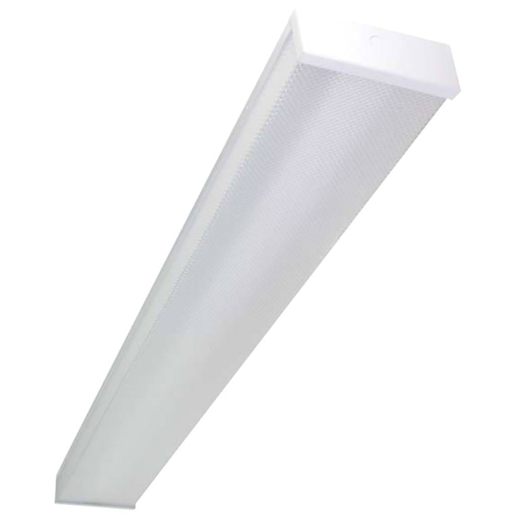 2 Lamp 48" 120/277 volt T8 LED Single Ended Lamp Ready Linear Utility Wrap (Lamps Sold Separately) 1