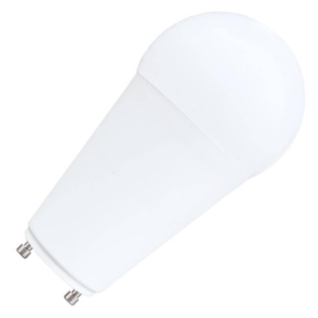 15 watt 120 volt A19 Twist and Lock Base 4000K Cool White Dimmable LED 1