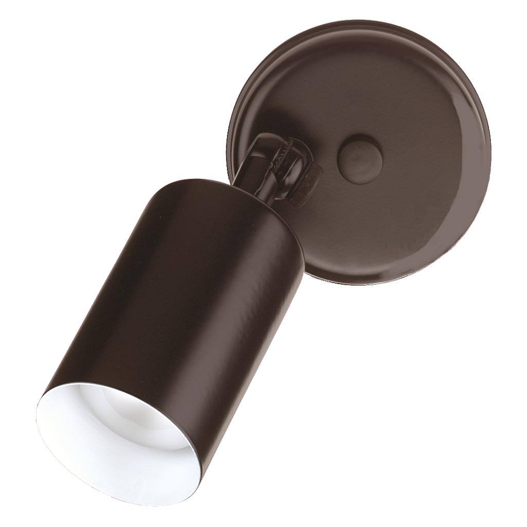 Black 120 volt Single Bullet Flood Light 1