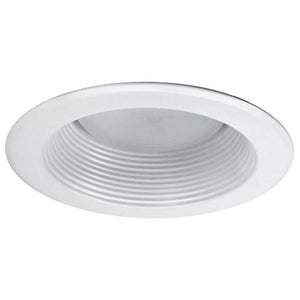 5" White Baffle Trim 1