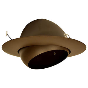 6" Oil Rubbed Bronze Downlight Trim 1