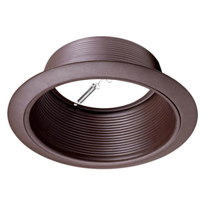 6" Oil Rubbed Bronze Baffle Trim 1