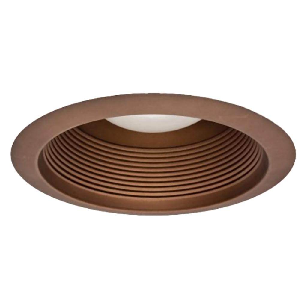 6" Oil Rubbed Bronze Baffle Trim 1