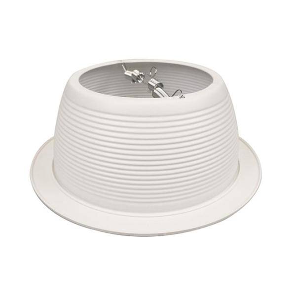 6" White Baffle Trim 2