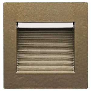 1 watt 120 volt 3000K Square LED Step Light 1