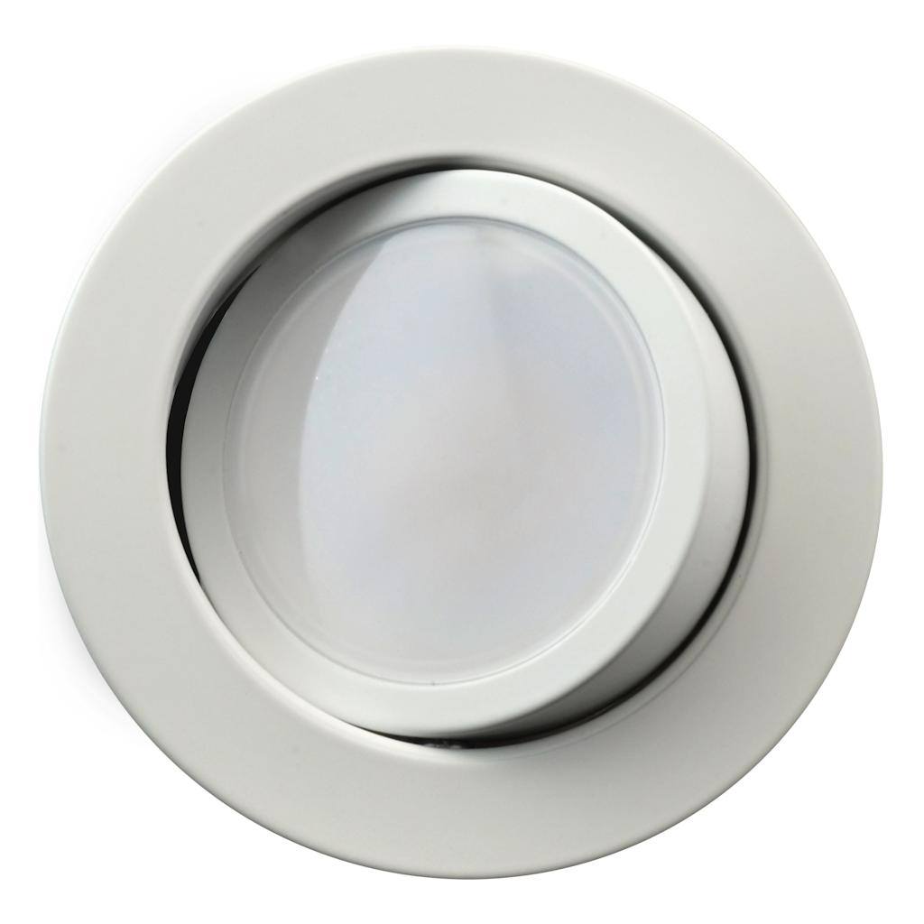 4" 9.1 watt 120 volt 4000K Gimbal LED Downlight 1