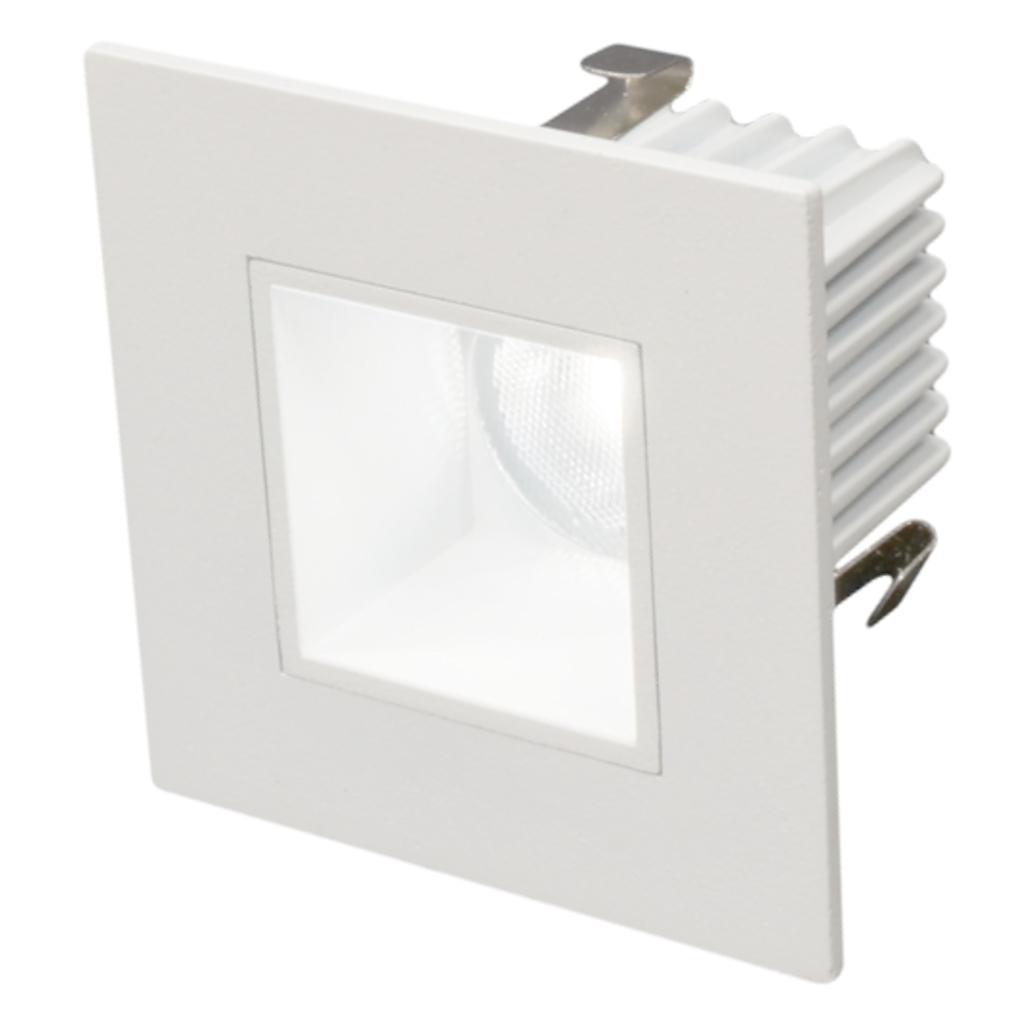 2" 9 watt 120 volt 2700K Dimmable Square Recessed LED Downlight 1