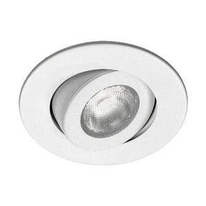 4" 9 watt 120 volt 4000K Cool White Dimmable LED Downlight Gimbal 1