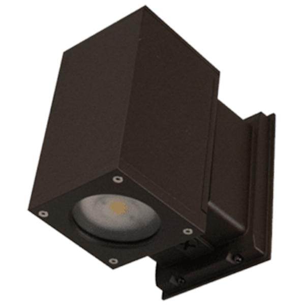 4" 22 Watt 120/277 Volt 4,000K Cool White LED Wall Mount Light Fixture 1