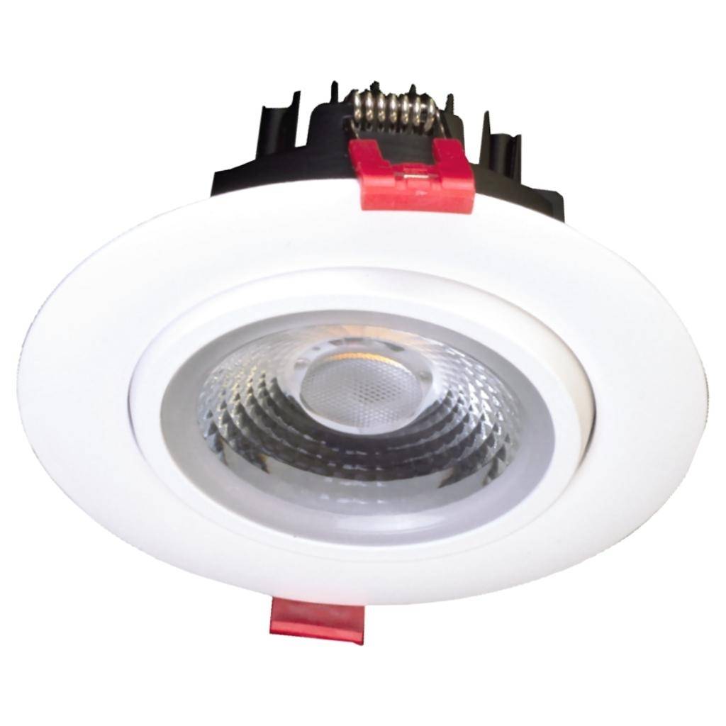 4" 11.6 watt 120 volt 4000K Dimmable LED Gimbal Downlight 1