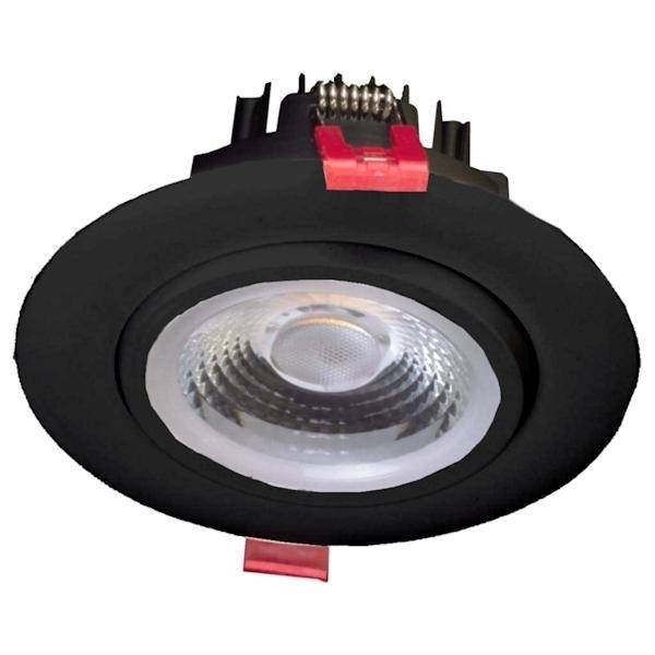 4" 11.6 watt 120 volt 3000K Dimmable Recessed Gimbal Downlight 1