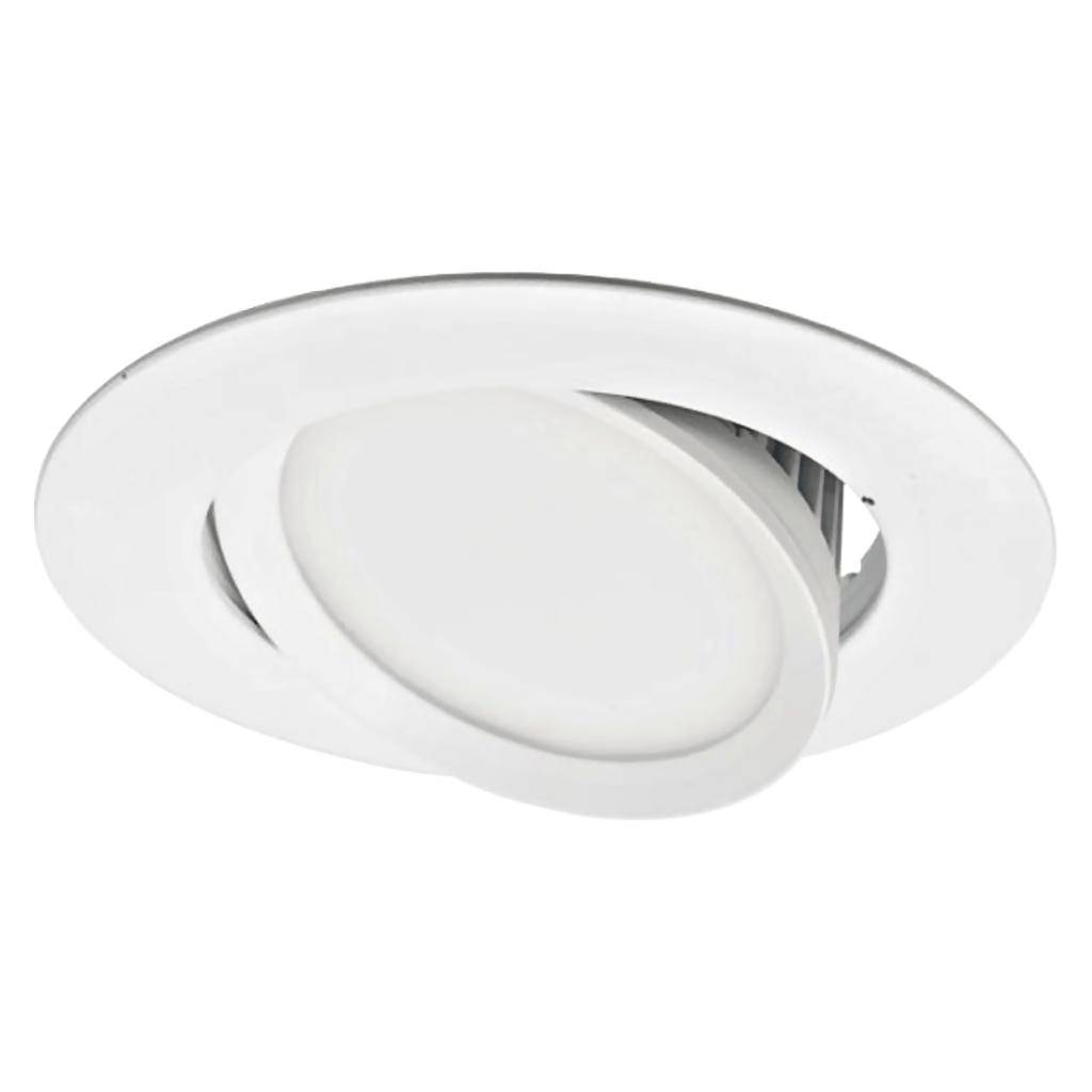 4" 7.5 watt 120 volt 4000K Dimmable LED Gimbal Downlight 1