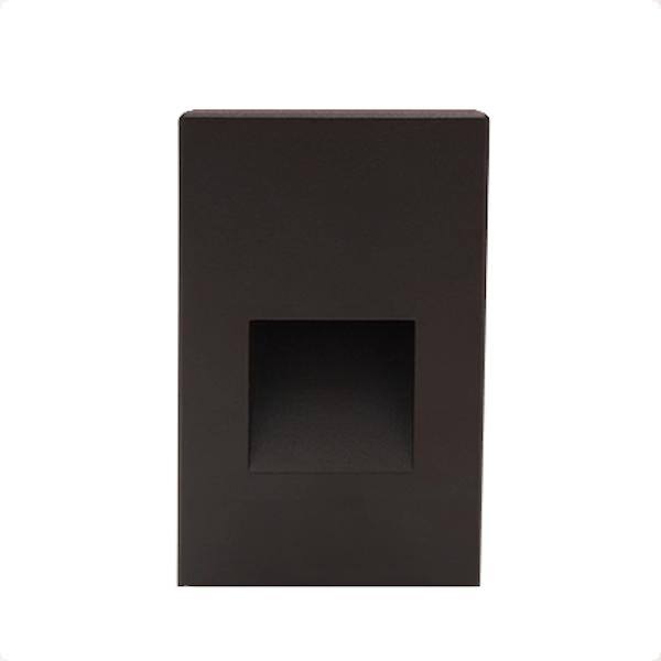 3 watt 120 volt 3000K White Vertical LED Step Light 1