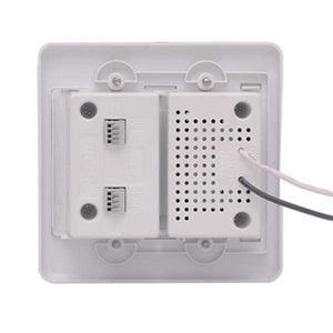 5" Nicor Prime Chime Plus 2 Electronic Door Chime with Stucco White Buttons 3