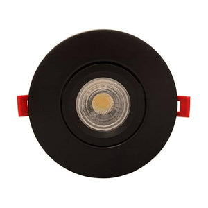 4" 9  watt 120 volt CCT Selectable Gimbal LED Downlight 2