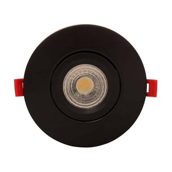 4" 9  watt 120 volt CCT Selectable Gimbal LED Downlight 2