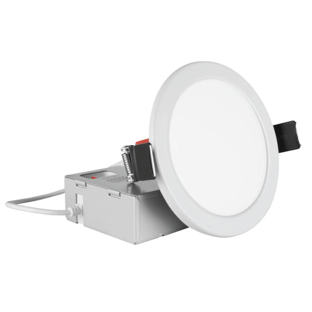 4" 10.9 watt 120 volt CCT Selectable Fire Rated Dimmable LED Downlight 1