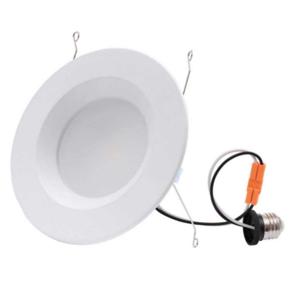 5"-6" 14 watt 120 volt Medium Screw Base CCT Selectable Dimmable LED Recessed Downlight 1