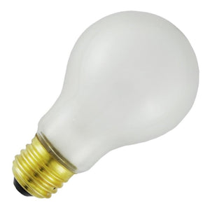 75 watt 130 volt A19 Medium Screw Base Teflon Coated Glass Traffic Signal Lamp 1