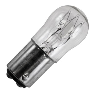 3 watt 130 volt S6 Double Contact Bayonet Base Clear 1