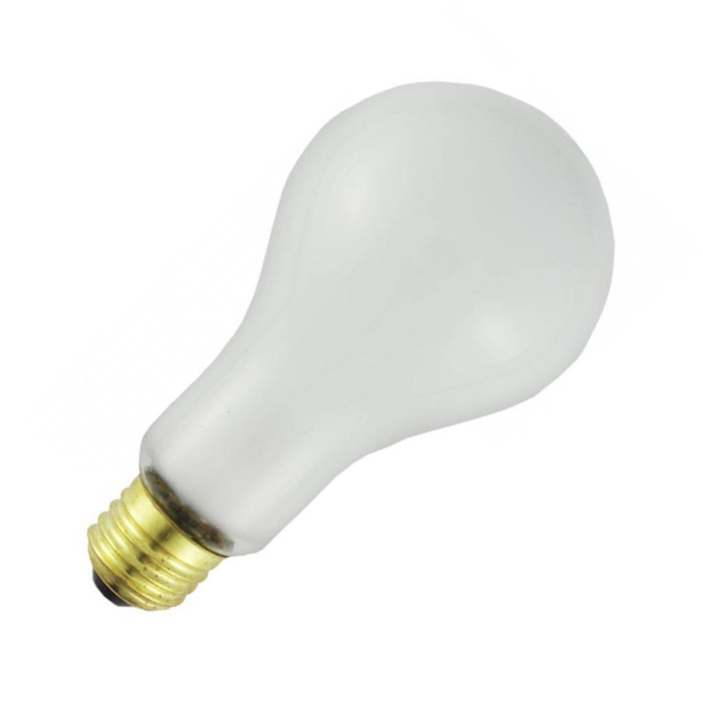 150 watt 130 volt A21 Medium Screw Base Frosted Infrared Heat Lamp Dimmable Bulb 1